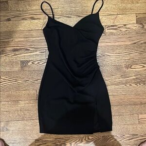 LBD with rushing and side slit